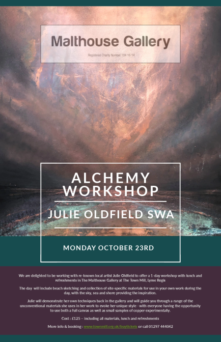 Alchemy Workshop with Julie Oldfield